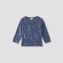 Alternative view of Raccoon Print Fleece T-shirt and Pyjama Set