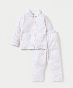 All-Over Print Long Sleeves Shirt and Elasticated Pyjama Set