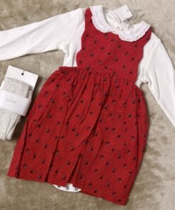 Alternative view of Baby Girl 3-Piece Pinafore Set