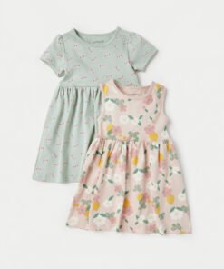 Floral Print Dress - Set of 2