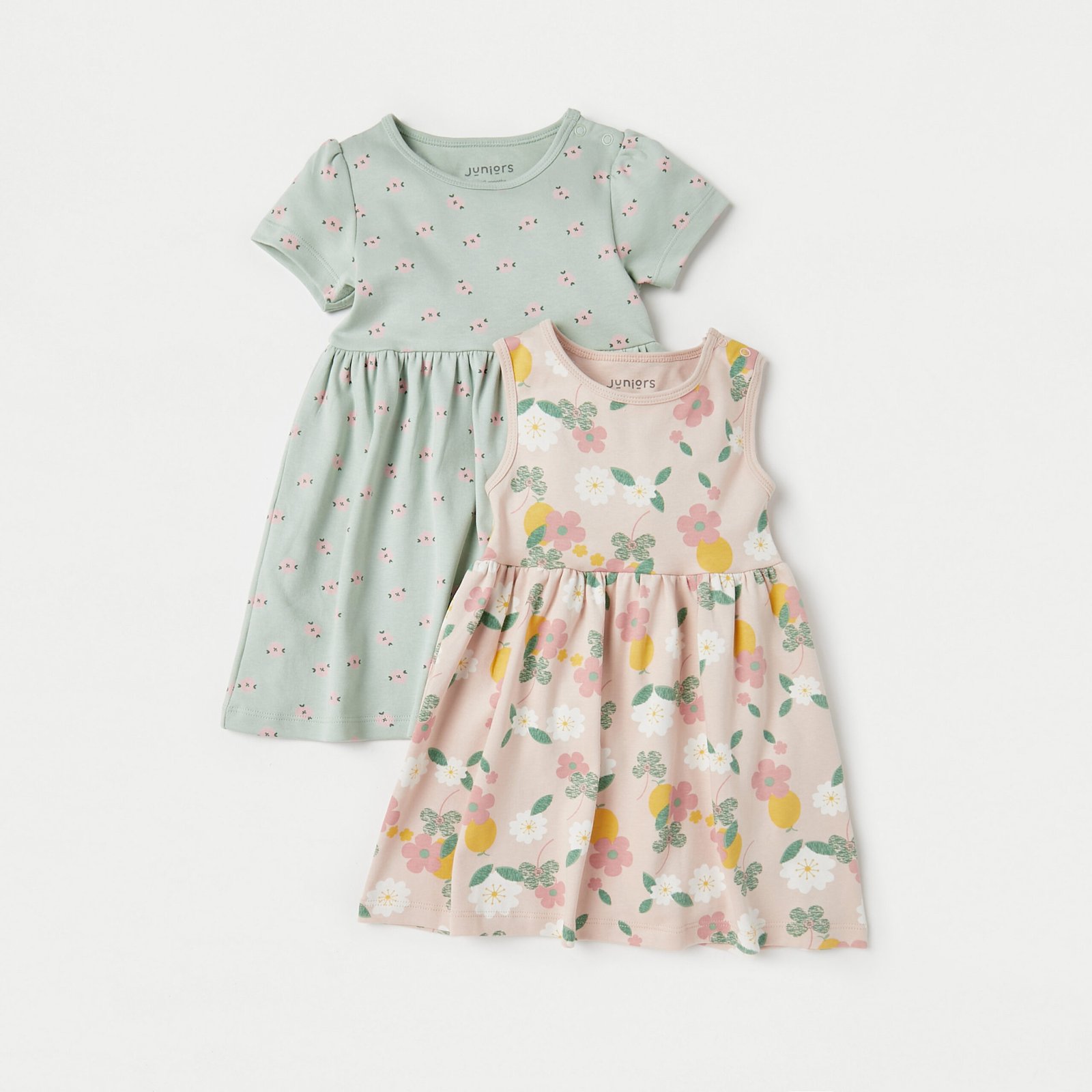 Floral Print Dress - Set of 2