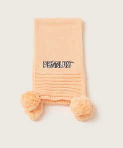 Alternative view of Snoopy Print Cap and Scarf Set