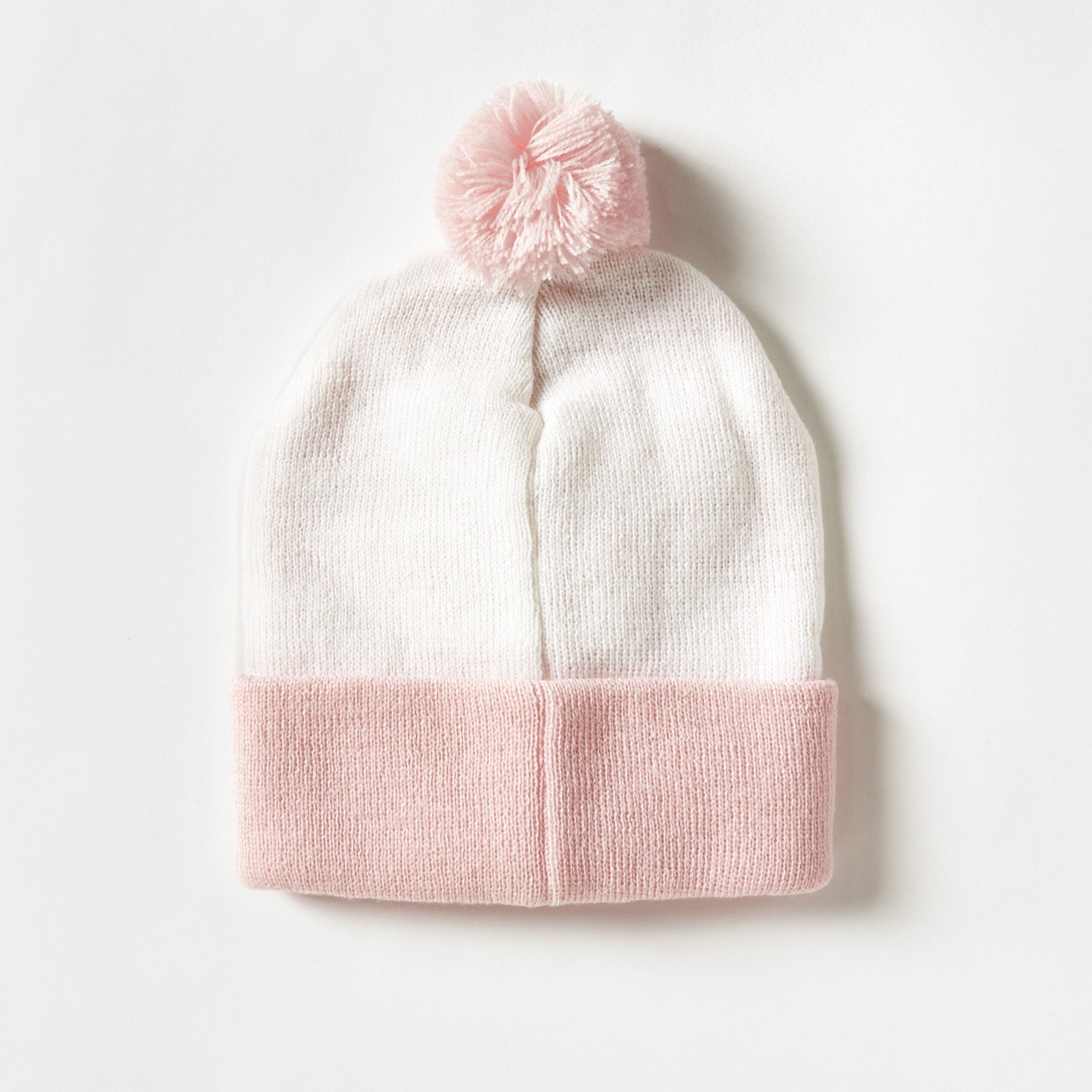 Marie Embroidered Beanie with Pom Pom Accent - Image 4