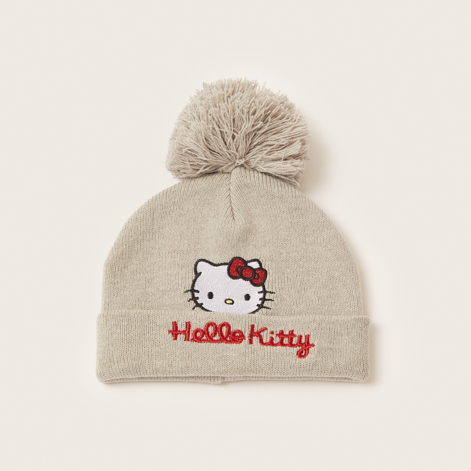 Hello Kitty Print Cap and Scarf Set - Image 3