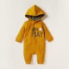 Embroidered Sleepsuit with Long Sleeves