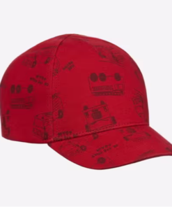 Alternative view of Fire Engine Printed Cap