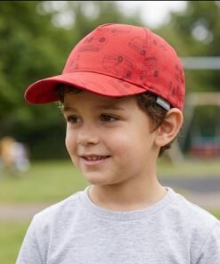 Fire Engine Printed Cap