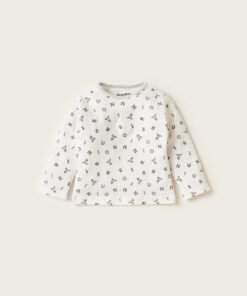 Alternative view of Printed T-shirt and Logo Embroidered Dungarees