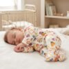 Llittle Bug Wadded Walk in Closed Feet Sleepsuit | Padded for Winter
