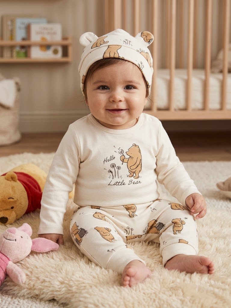 Infant Organic Cotton Jersey 3-Piece Set