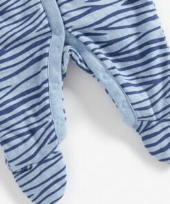 Alternative view of Wadded Walk in Closed Feet Sleepsuit | Padded for Winter