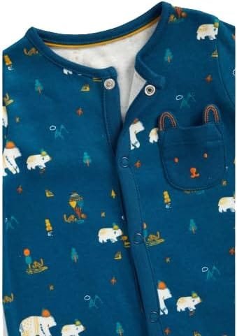 Forest Friends Close Feet Sleepsuit and Cap Set - Image 3