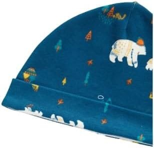Forest Friends Close Feet Sleepsuit and Cap Set - Image 4