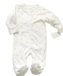 Alternative view of Wadded Walk in Closed Feet Sleepsuit | Padded for Winter