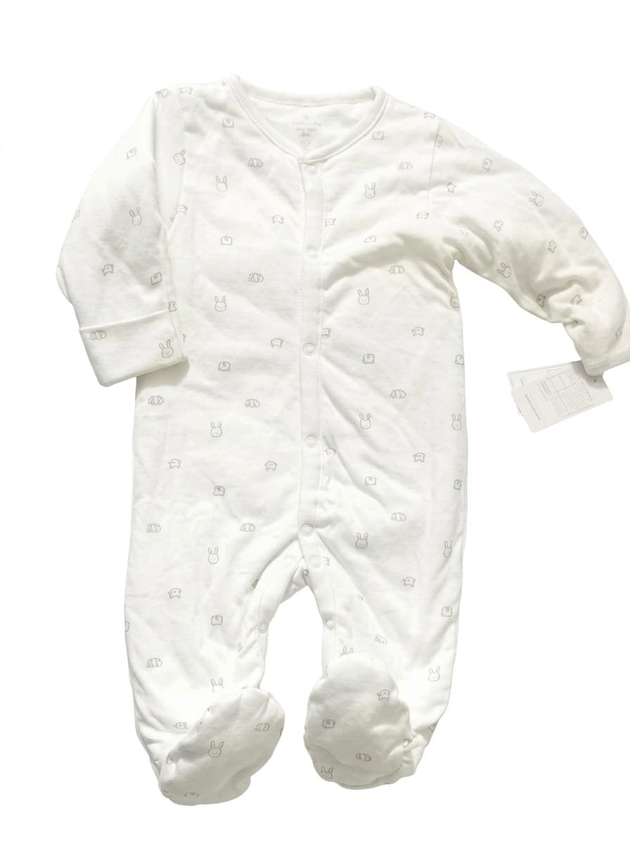 Wadded Walk in Closed Feet Sleepsuit | Padded for Winter - Image 2