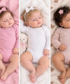 Long Sleeves Bodysuit - Set of 3