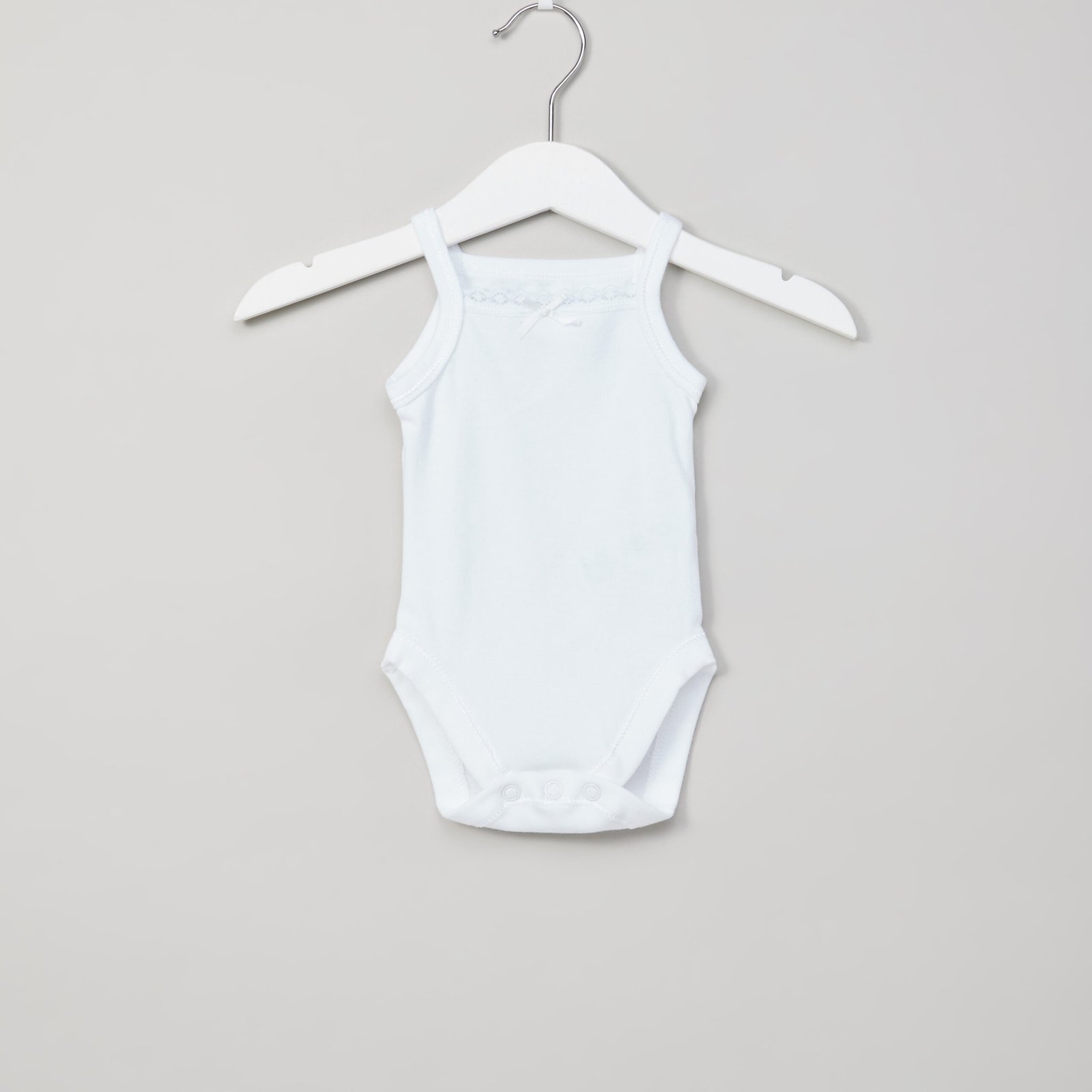 Strippy Bodysuits with Press Button Closure | Set of 3 - Image 4