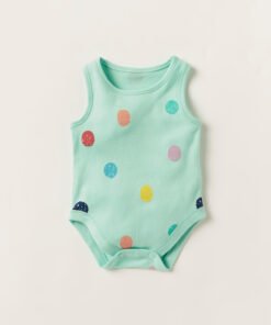 Alternative view of All-Over Printed Bodysuit with Round Neck | Set of 5