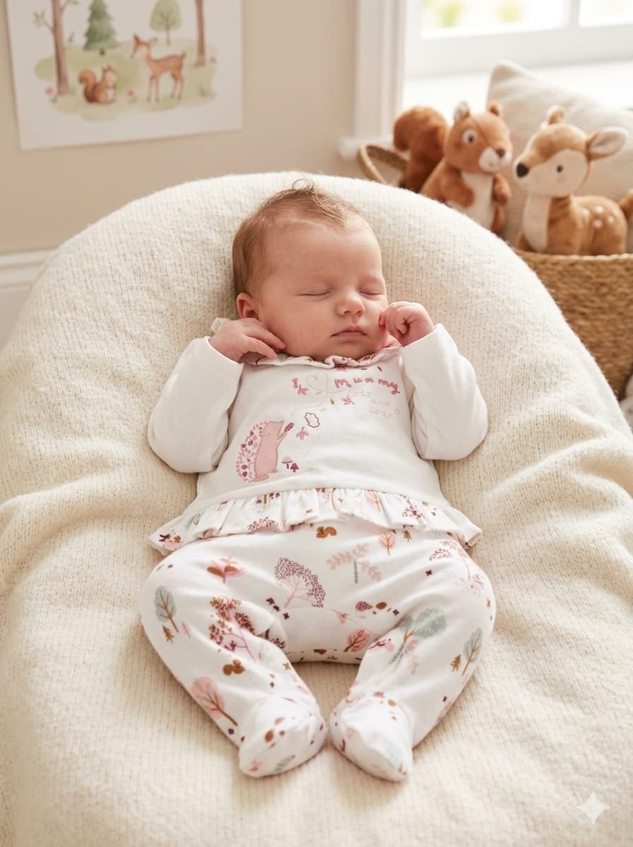 All-in-One Hedgehog Mock Top and Leggings