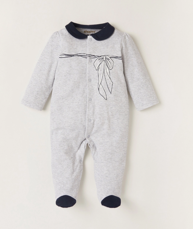 Printed Closed Feet Sleepsuit