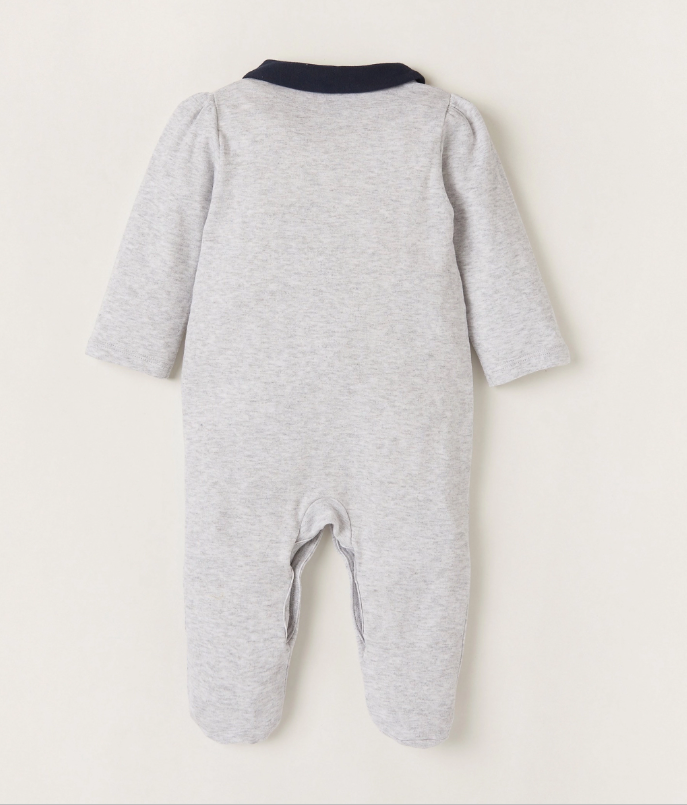 Printed Closed Feet Sleepsuit - Image 4