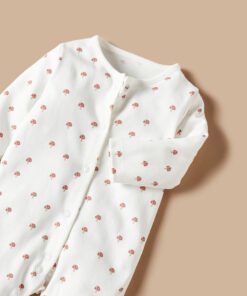 Alternative view of All-Over Mushroom Print Sleepsuit