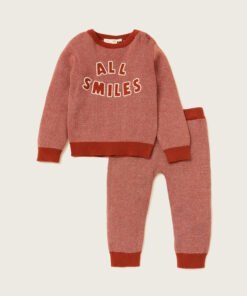 Printed Sweatshirt and Jog Pants Set