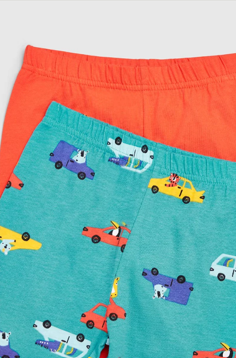 Cars Printed Long Sleeves Shirts and Pyjamas | Set of 2 - Image 4