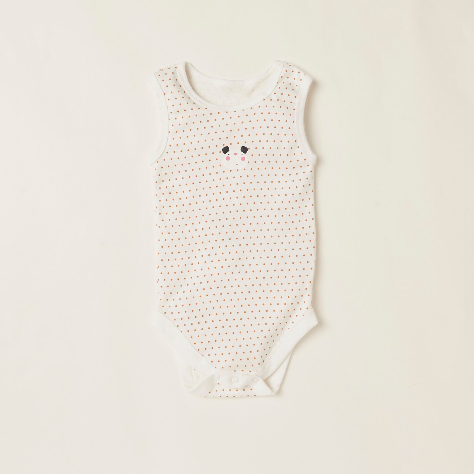 Printed Sleeveless Bodysuit - Set of 5 - Image 4