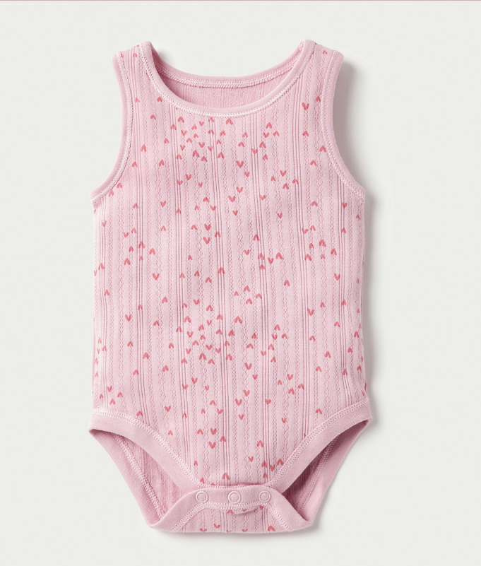 Assorted Ribbed Sleeveless Bodysuit - Set of 5 - Image 4