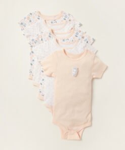 Alternative view of Printed Bodysuit with Short Sleeves - Set of 5