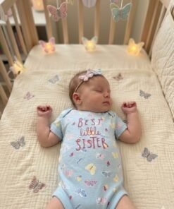 Best Little Sister Short Sleeves Bodysuit